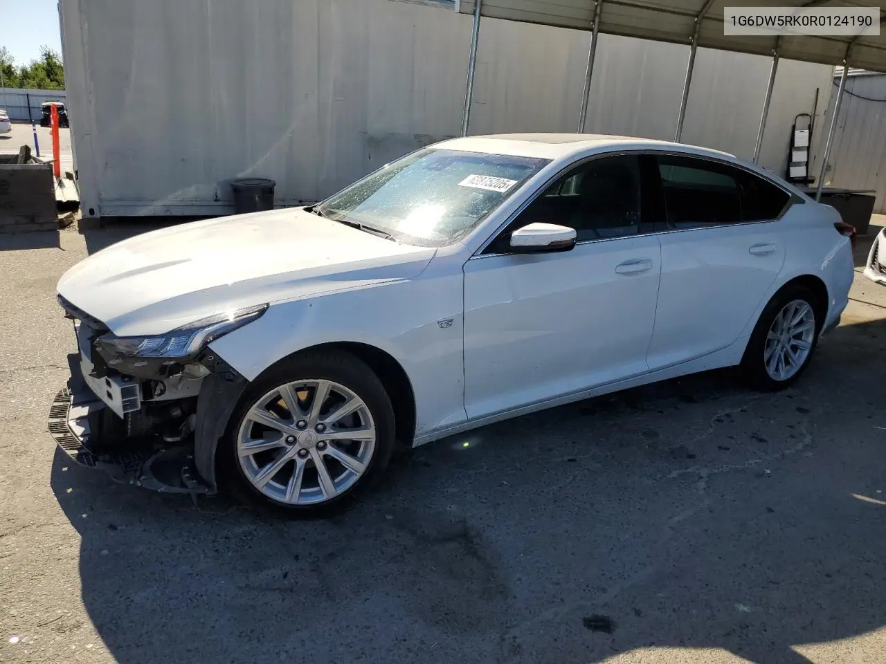 2024 Cadillac Ct5 Luxury VIN: 1G6DW5RK0R0124190 Lot: 63875205