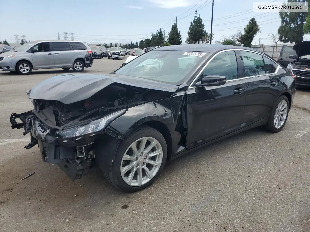 2024 Cadillac Ct5 Luxury VIN: 1G6DM5RK7R0105951 Lot: 65640105