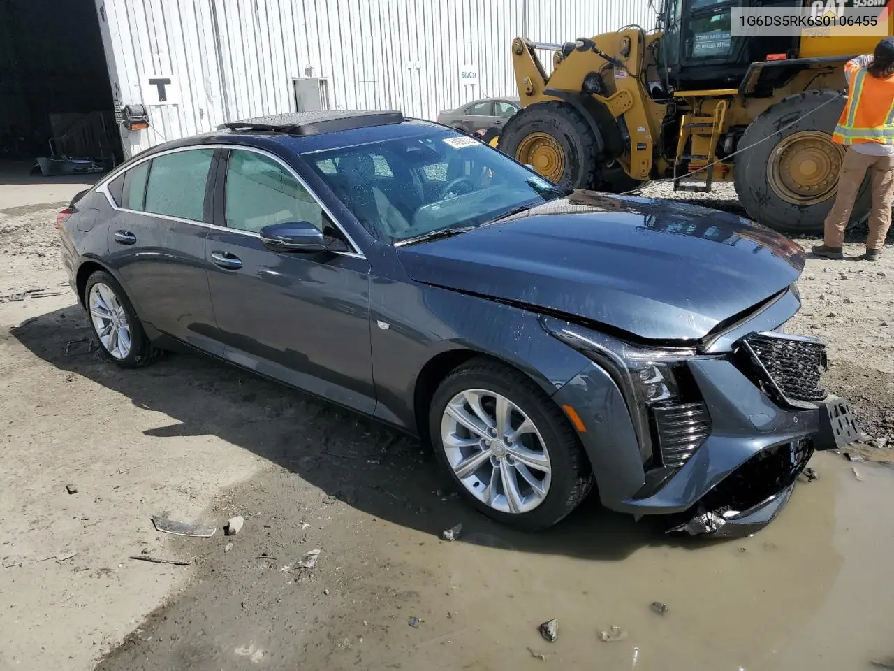 2025 Cadillac Ct5 Premium Luxury VIN: 1G6DS5RK6S0106455 Lot: 54930325