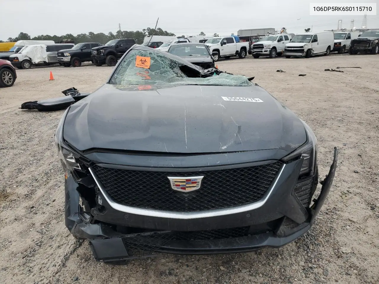 2025 Cadillac Ct5 Sport VIN: 1G6DP5RK6S0115710 Lot: 55644275