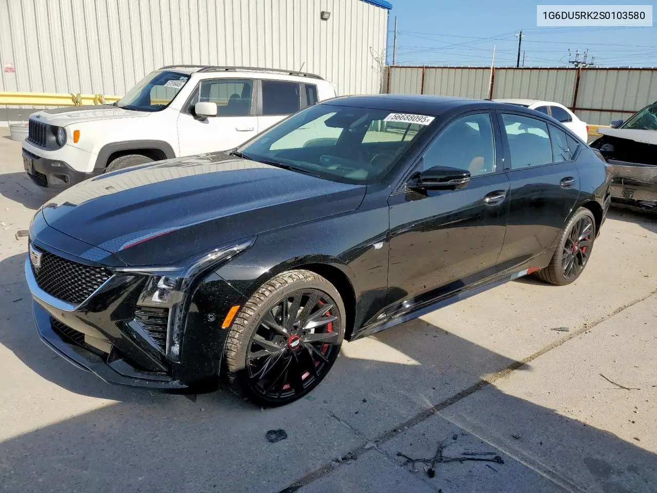 2025 Cadillac Ct5 Sport VIN: 1G6DU5RK2S0103580 Lot: 56688095