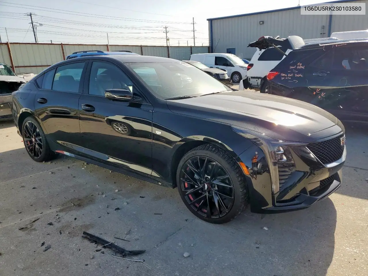 2025 Cadillac Ct5 Sport VIN: 1G6DU5RK2S0103580 Lot: 56688095