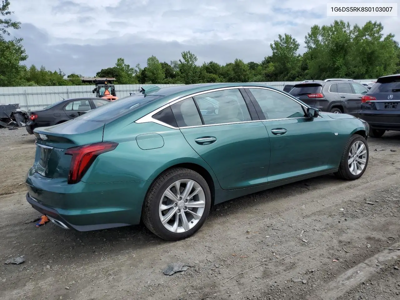 2025 Cadillac Ct5 Premium Luxury VIN: 1G6DS5RK8S0103007 Lot: 61550695