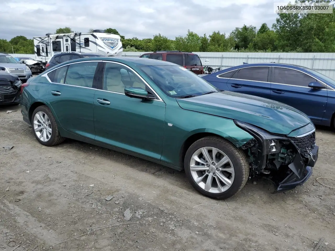2025 Cadillac Ct5 Premium Luxury VIN: 1G6DS5RK8S0103007 Lot: 61550695