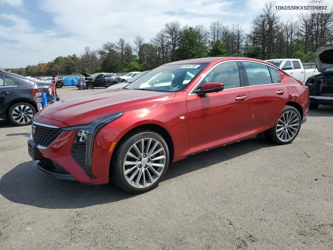 2025 Cadillac Ct5 Premium Luxury VIN: 1G6DS5RKXS0109892 Lot: 61814765