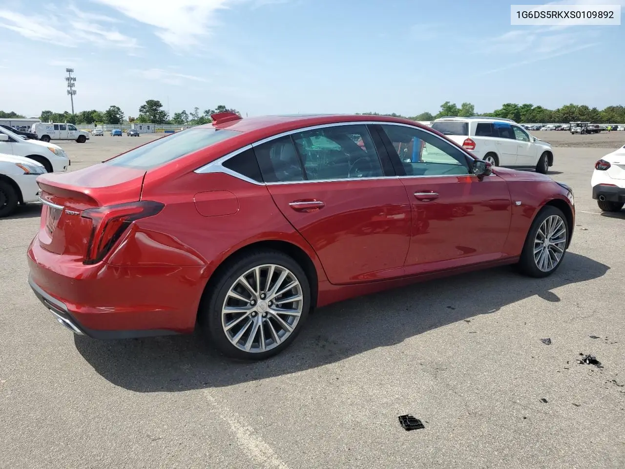 2025 Cadillac Ct5 Premium Luxury VIN: 1G6DS5RKXS0109892 Lot: 61814765