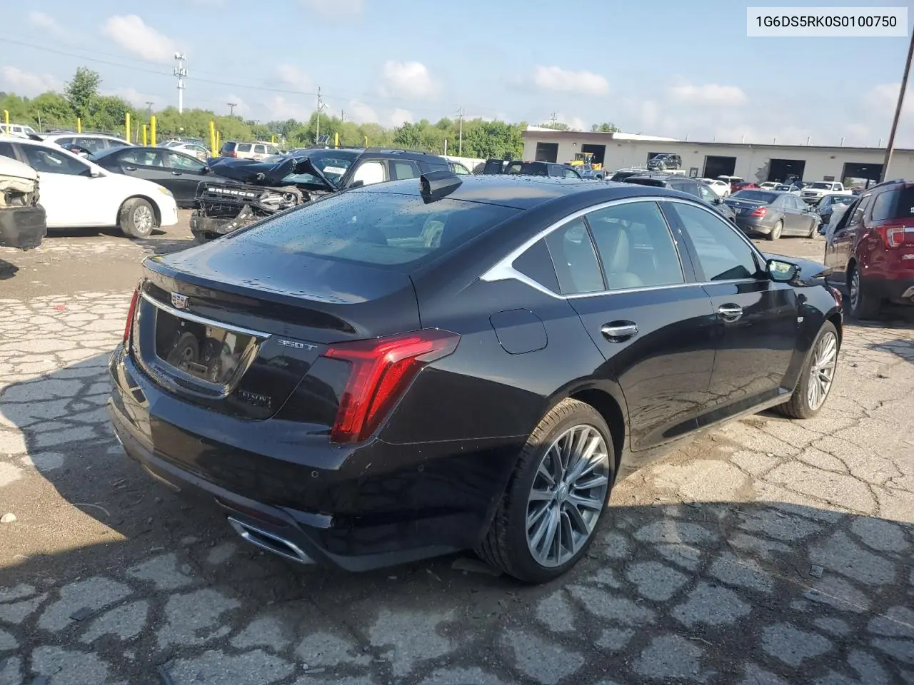 2025 Cadillac Ct5 Premium Luxury VIN: 1G6DS5RK0S0100750 Lot: 64093075