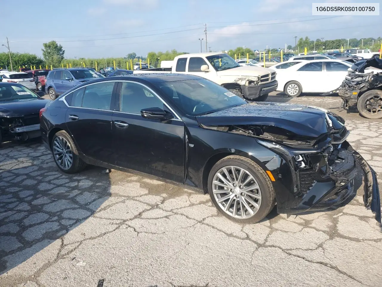 2025 Cadillac Ct5 Premium Luxury VIN: 1G6DS5RK0S0100750 Lot: 64093075