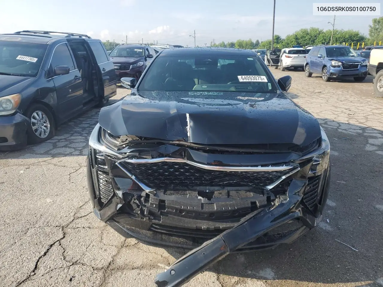 2025 Cadillac Ct5 Premium Luxury VIN: 1G6DS5RK0S0100750 Lot: 64093075