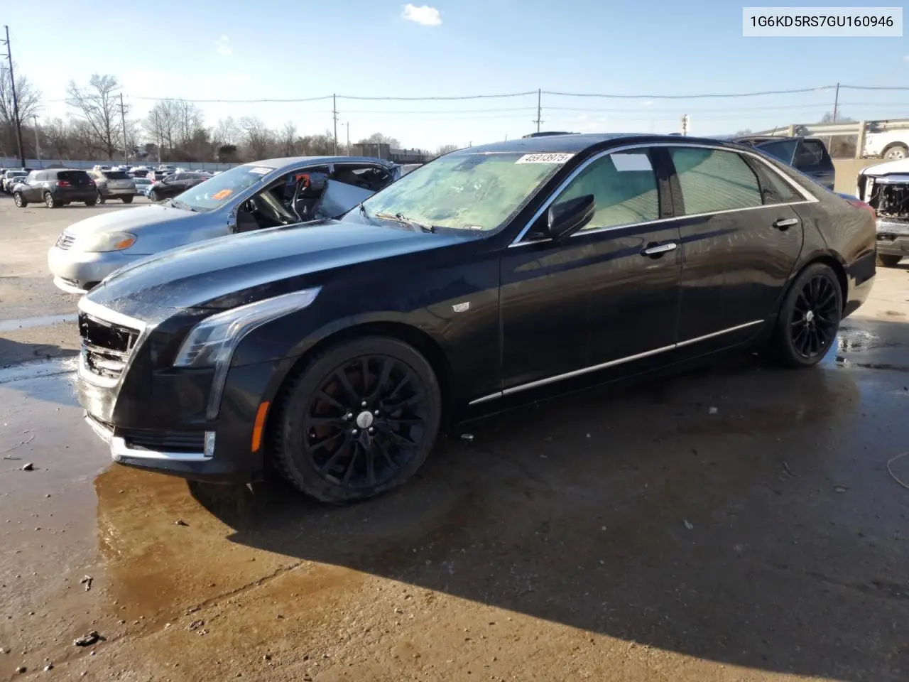 2016 Cadillac Ct6 Luxury VIN: 1G6KD5RS7GU160946 Lot: 45913975