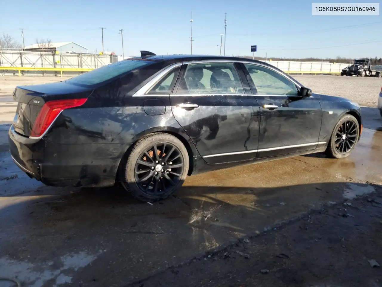 2016 Cadillac Ct6 Luxury VIN: 1G6KD5RS7GU160946 Lot: 45913975