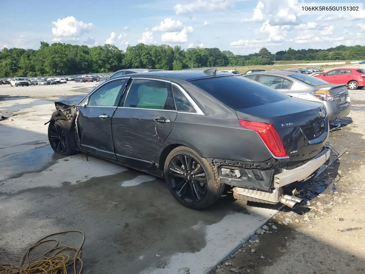 2016 Cadillac Ct6 Platinum VIN: 1G6KK5R65GU151302 Lot: 55071105