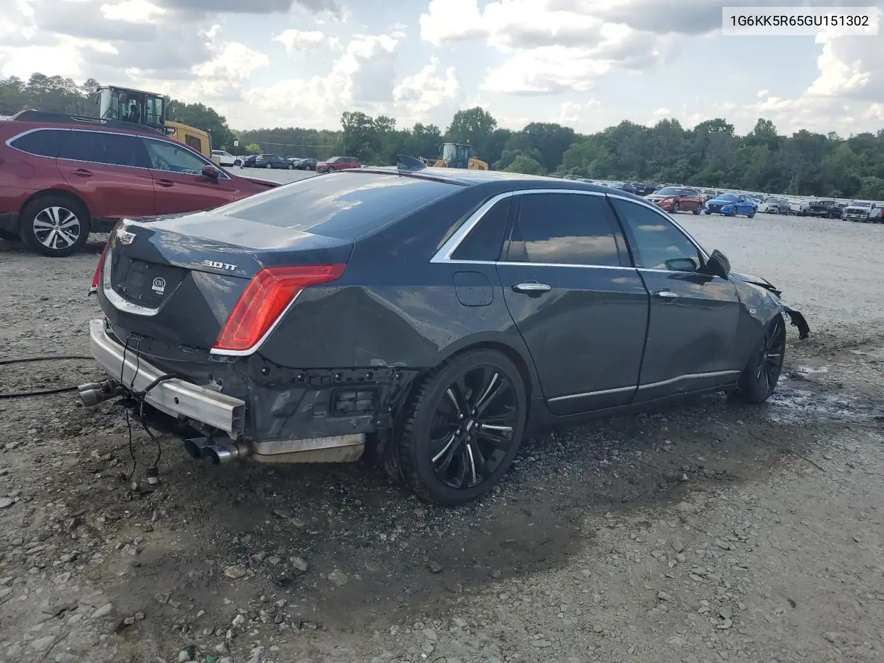2016 Cadillac Ct6 Platinum VIN: 1G6KK5R65GU151302 Lot: 55071105