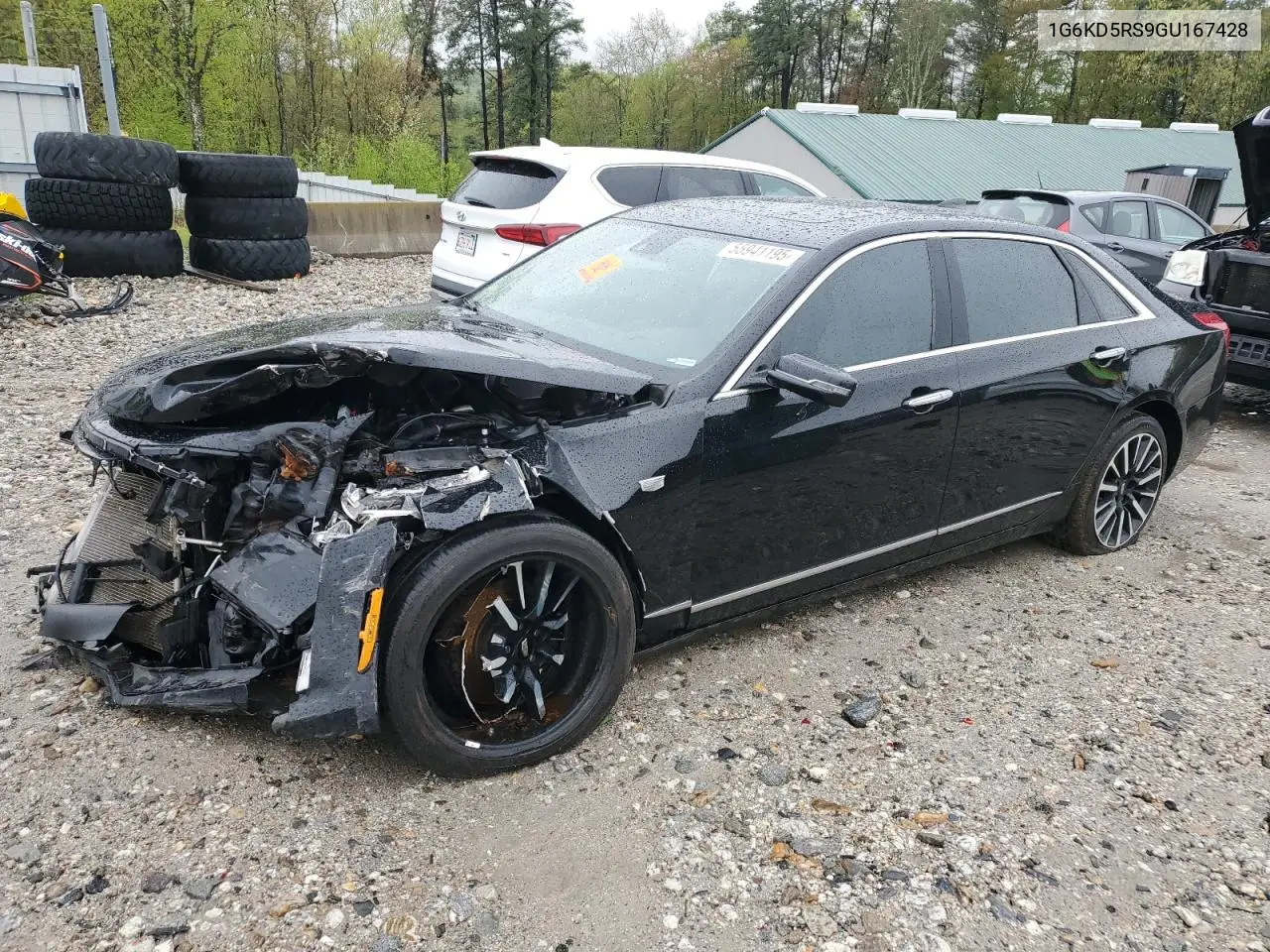 2016 Cadillac Ct6 Luxury VIN: 1G6KD5RS9GU167428 Lot: 55941195