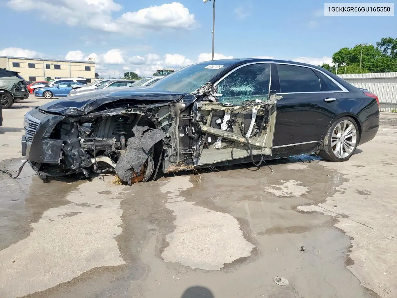 2016 Cadillac Ct6 Platinum VIN: 1G6KK5R66GU165550 Lot: 58582195