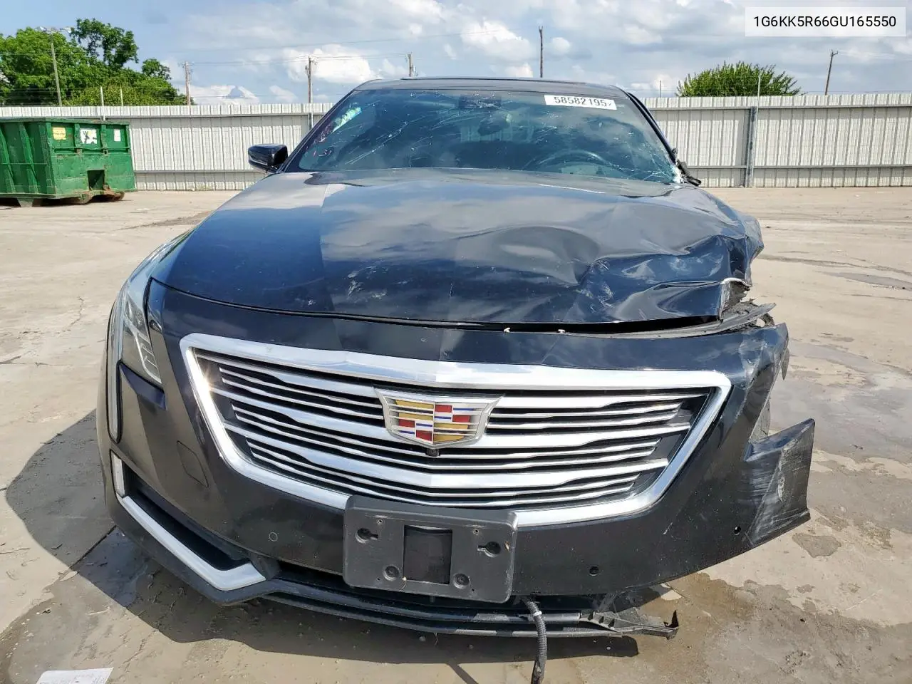 2016 Cadillac Ct6 Platinum VIN: 1G6KK5R66GU165550 Lot: 58582195