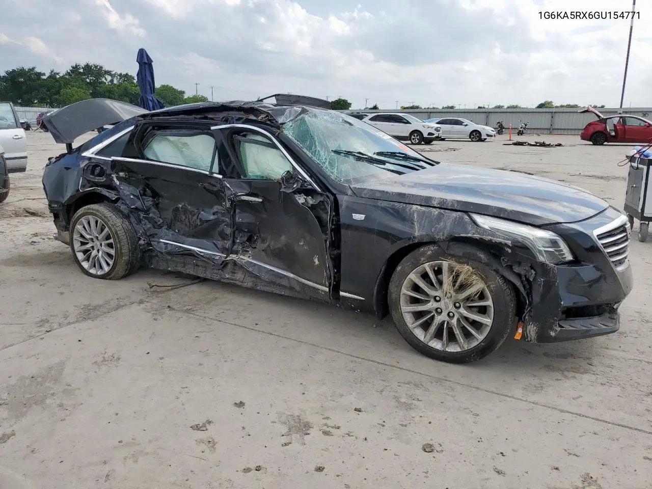 2016 Cadillac Ct6 VIN: 1G6KA5RX6GU154771 Lot: 59584545