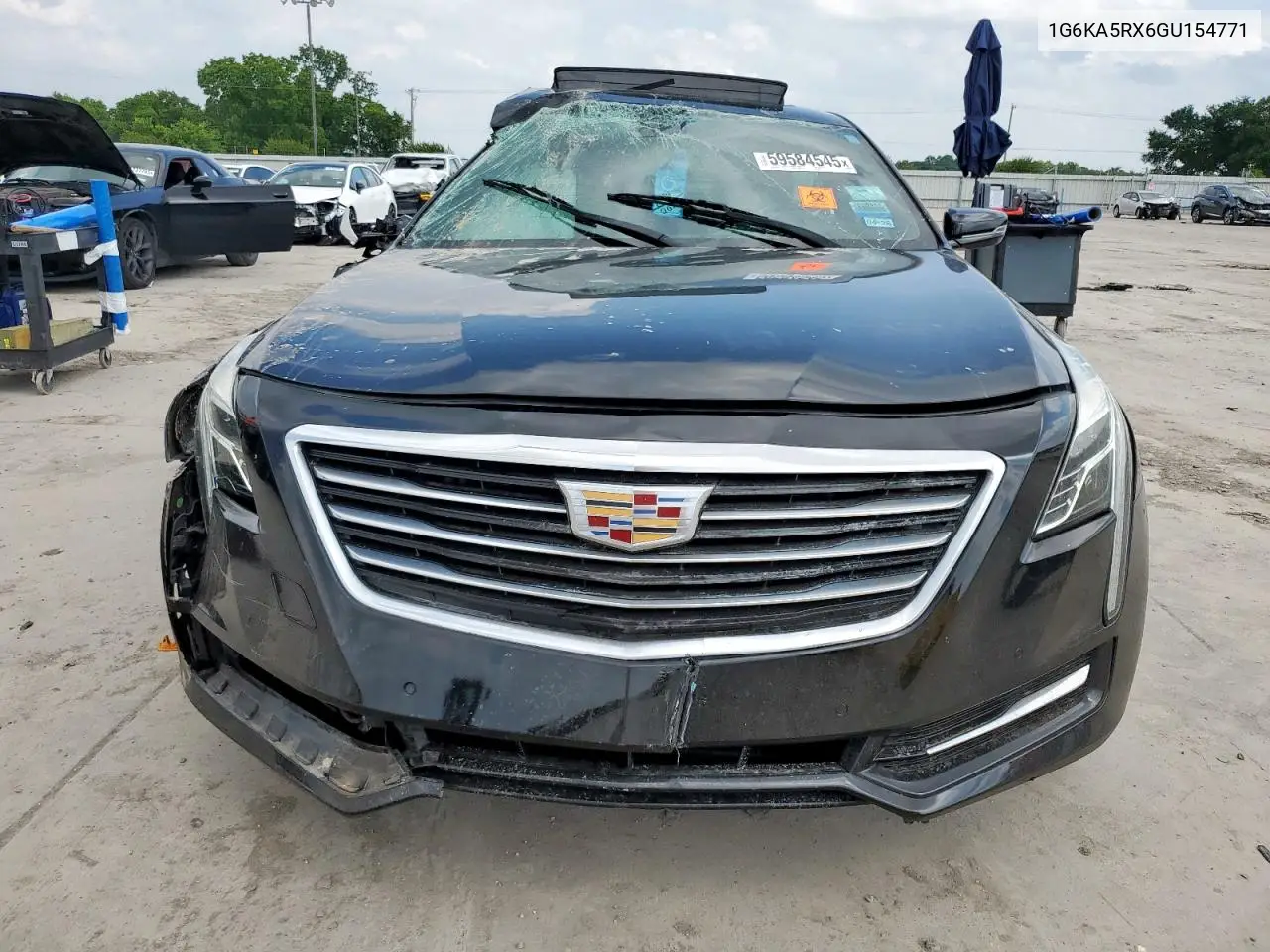 2016 Cadillac Ct6 VIN: 1G6KA5RX6GU154771 Lot: 59584545