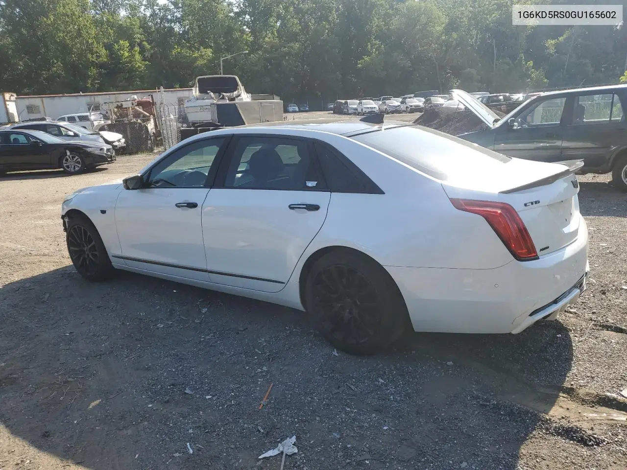 2016 Cadillac Ct6 Luxury VIN: 1G6KD5RS0GU165602 Lot: 61066485