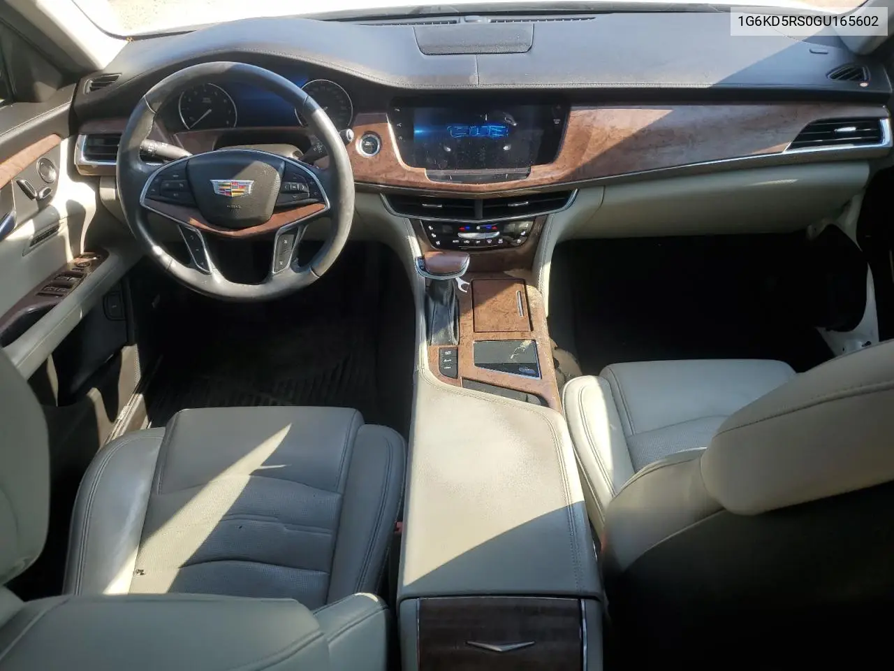 2016 Cadillac Ct6 Luxury VIN: 1G6KD5RS0GU165602 Lot: 61066485