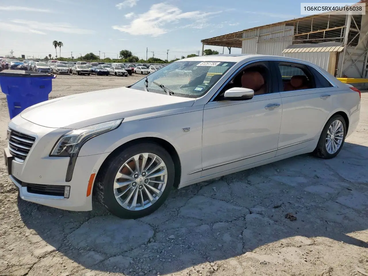 2016 Cadillac Ct6 Luxury VIN: 1G6KC5RX4GU166038 Lot: 61251755