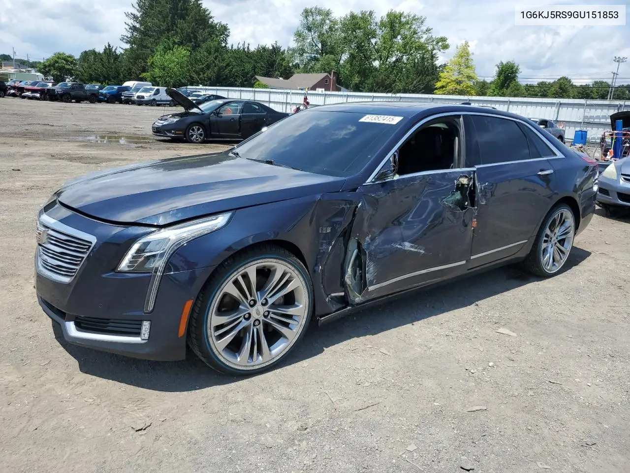 2016 Cadillac Ct6 Platinum VIN: 1G6KJ5RS9GU151853 Lot: 61382415