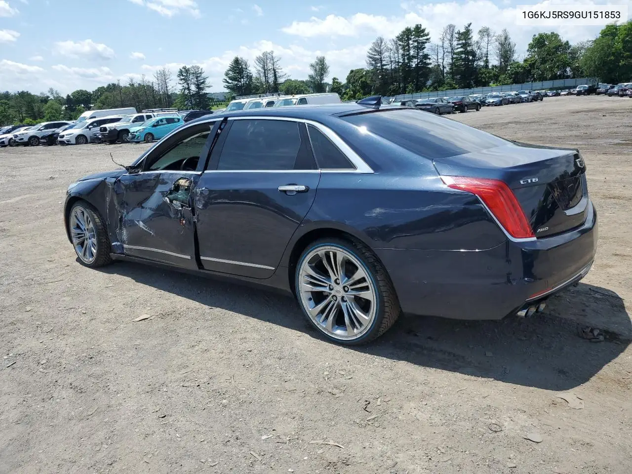 2016 Cadillac Ct6 Platinum VIN: 1G6KJ5RS9GU151853 Lot: 61382415