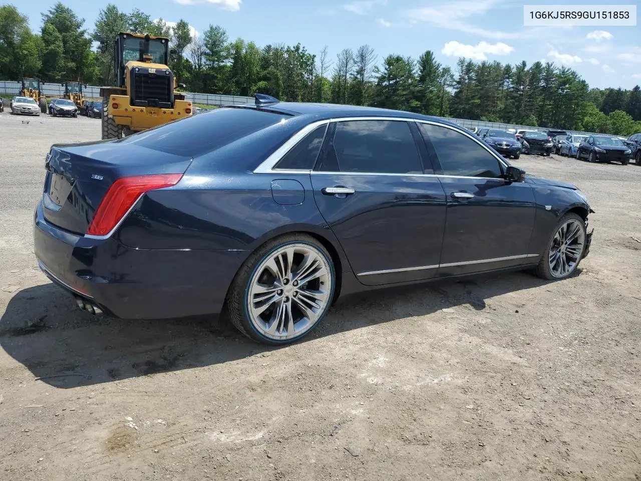 2016 Cadillac Ct6 Platinum VIN: 1G6KJ5RS9GU151853 Lot: 61382415