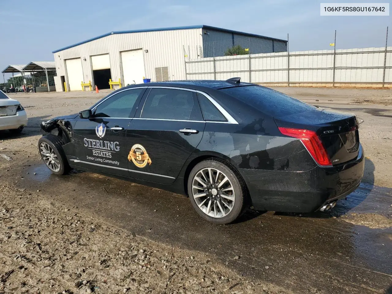 2016 Cadillac Ct6 Premium VIN: 1G6KF5RS8GU167642 Lot: 62339885