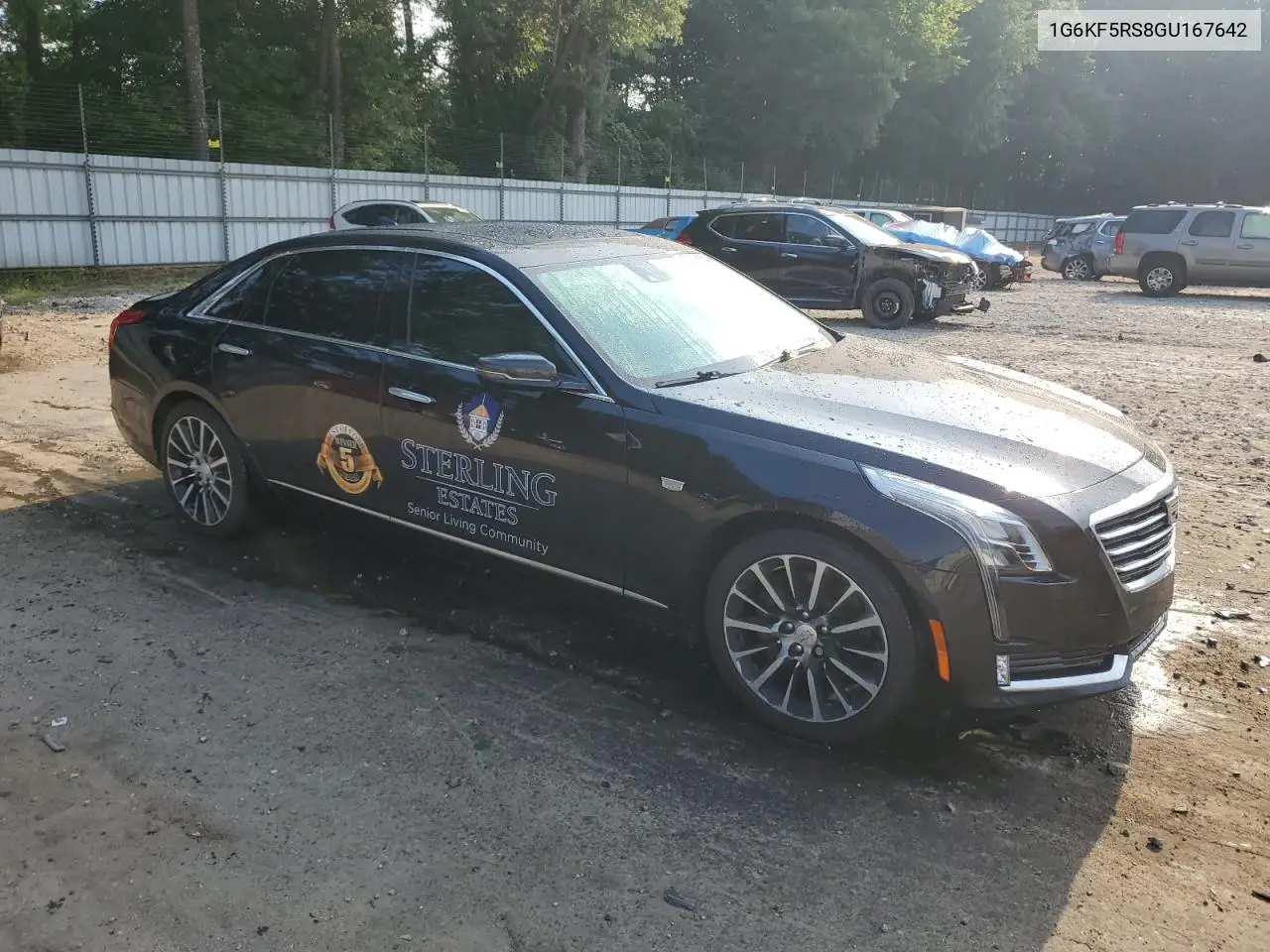 2016 Cadillac Ct6 Premium VIN: 1G6KF5RS8GU167642 Lot: 62339885