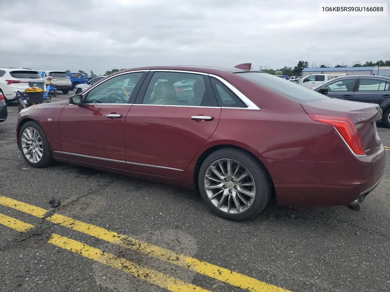 2016 Cadillac Ct6 VIN: 1G6KB5RS9GU166088 Lot: 62587165