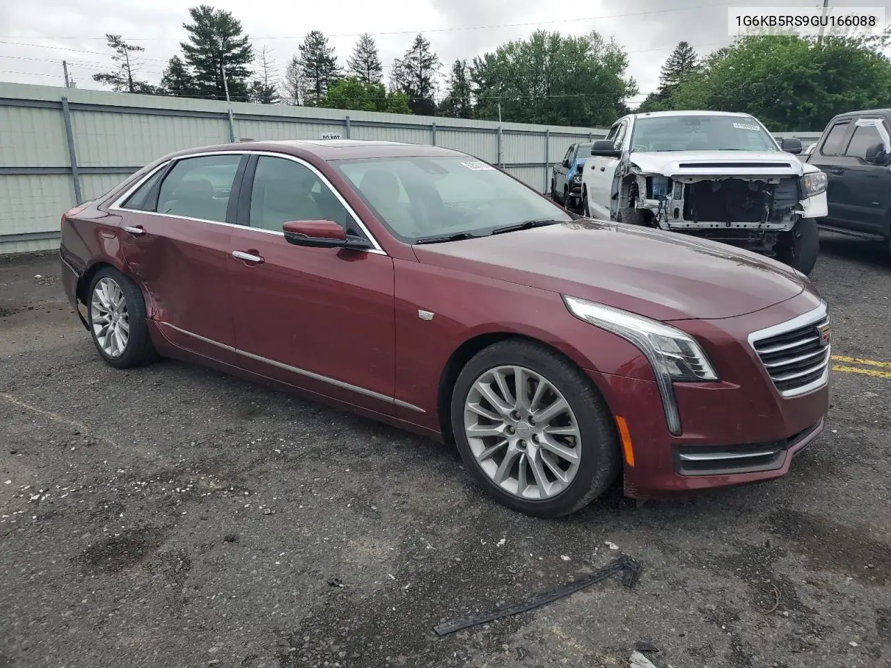 2016 Cadillac Ct6 VIN: 1G6KB5RS9GU166088 Lot: 62587165