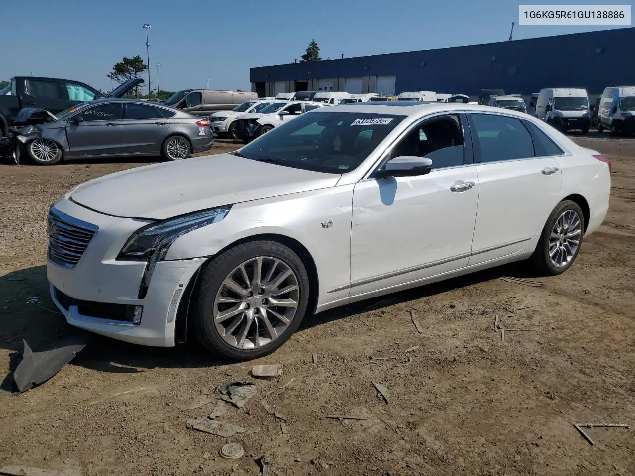 2016 Cadillac Ct6 Premium VIN: 1G6KG5R61GU138886 Lot: 63326735