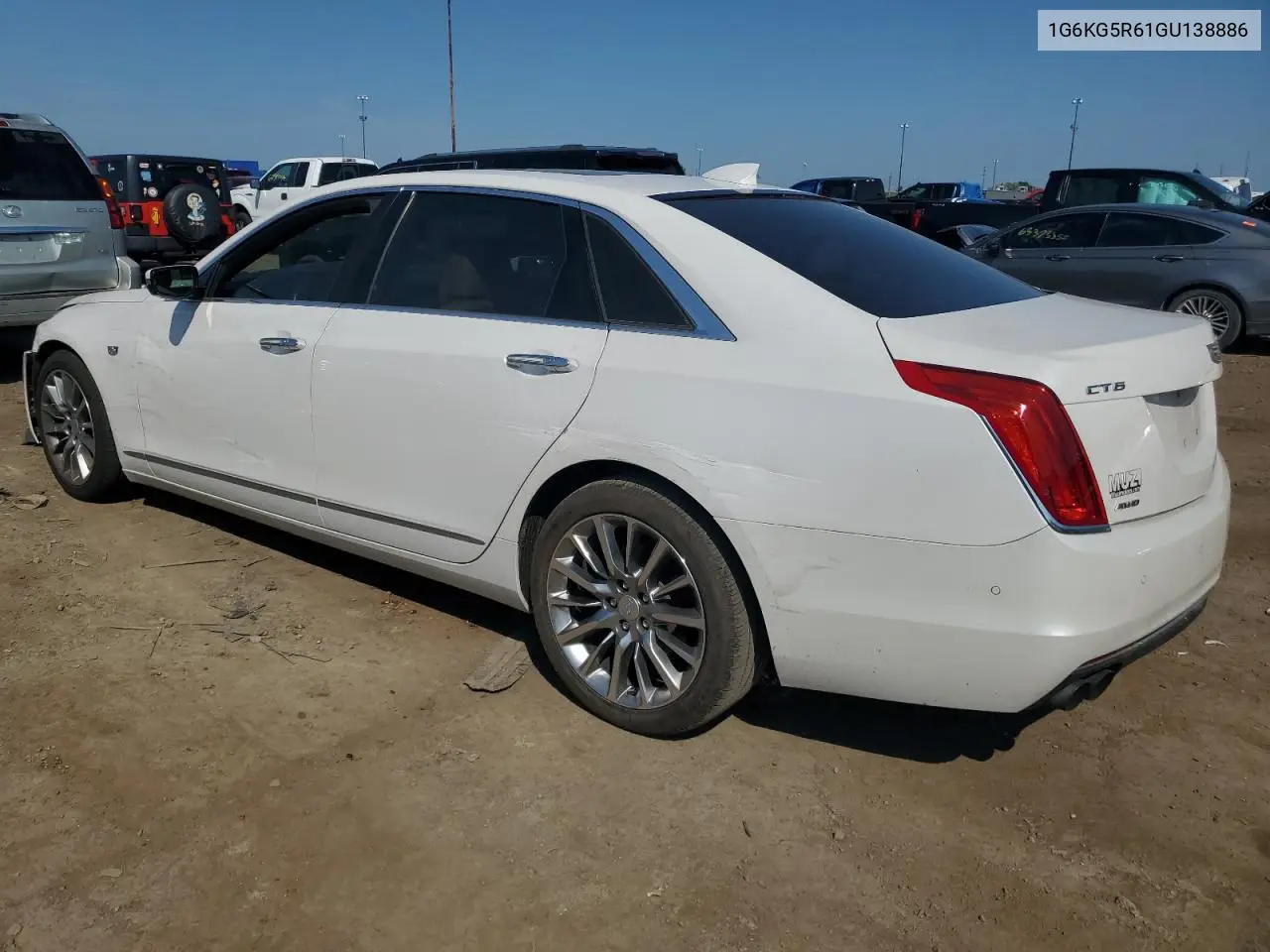 2016 Cadillac Ct6 Premium VIN: 1G6KG5R61GU138886 Lot: 63326735