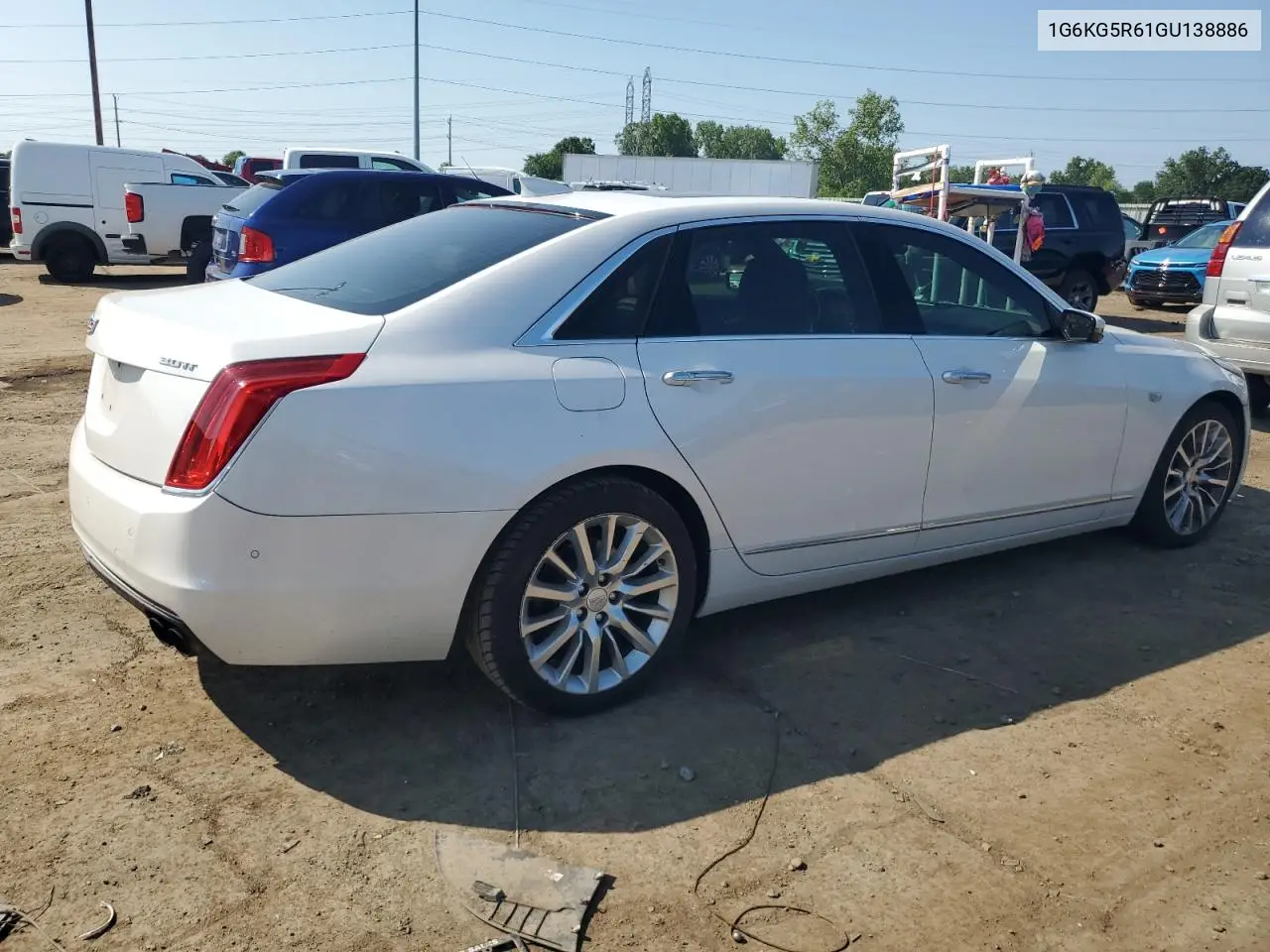 2016 Cadillac Ct6 Premium VIN: 1G6KG5R61GU138886 Lot: 63326735