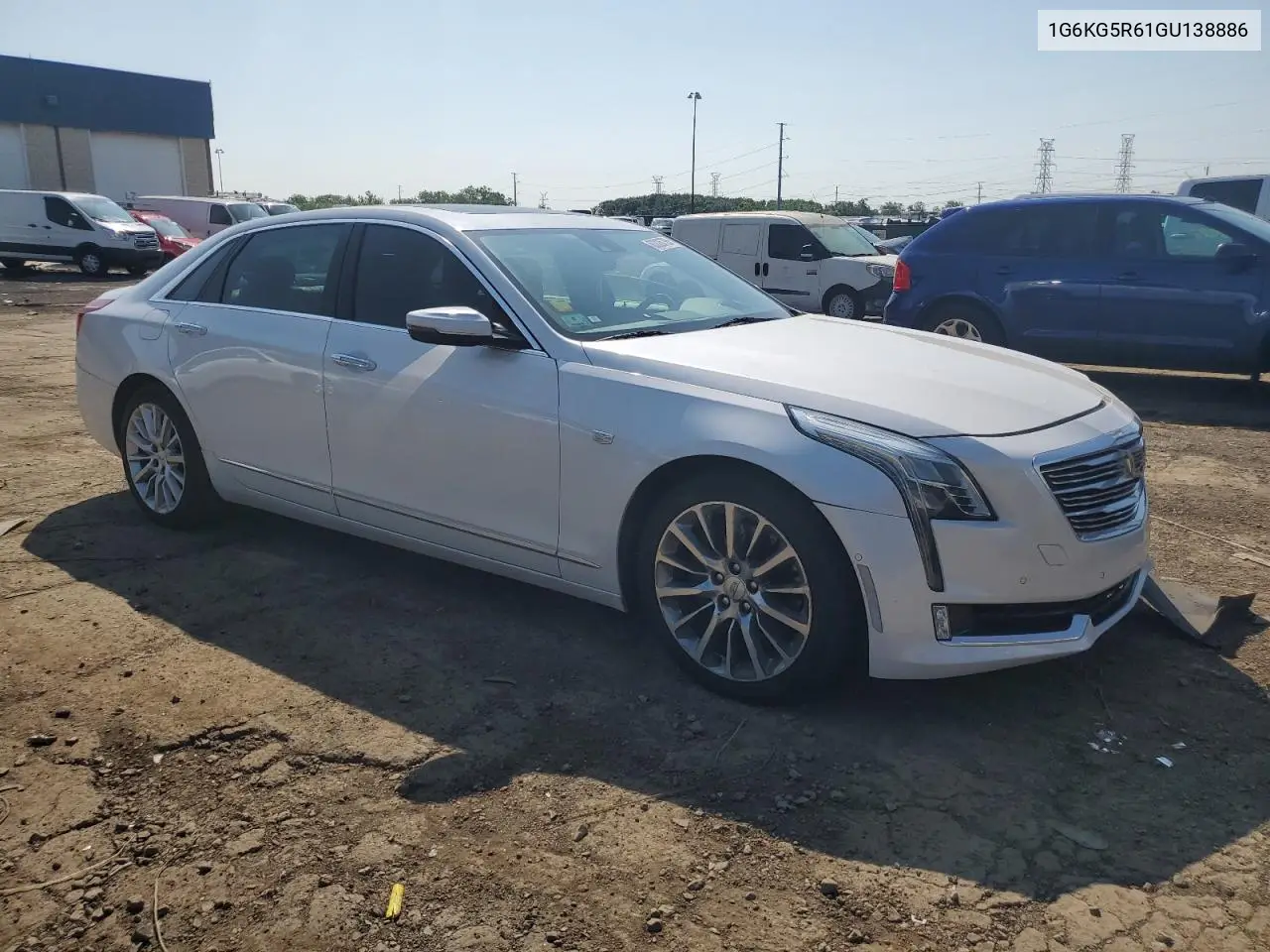 2016 Cadillac Ct6 Premium VIN: 1G6KG5R61GU138886 Lot: 63326735