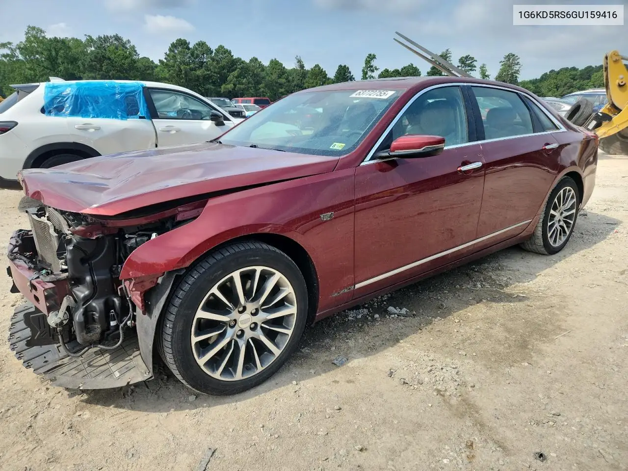 2016 Cadillac Ct6 Luxury VIN: 1G6KD5RS6GU159416 Lot: 63772755