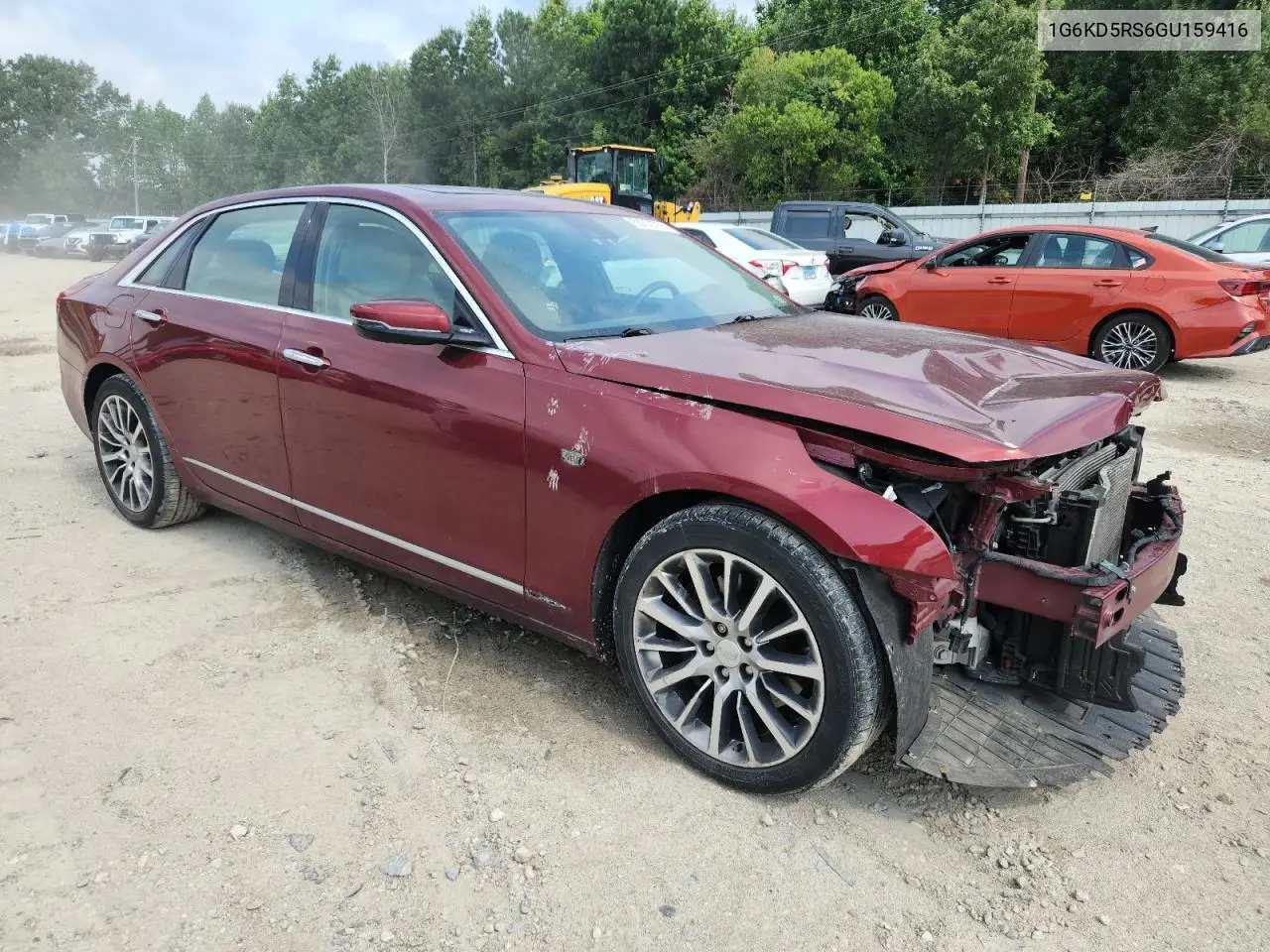 2016 Cadillac Ct6 Luxury VIN: 1G6KD5RS6GU159416 Lot: 63772755