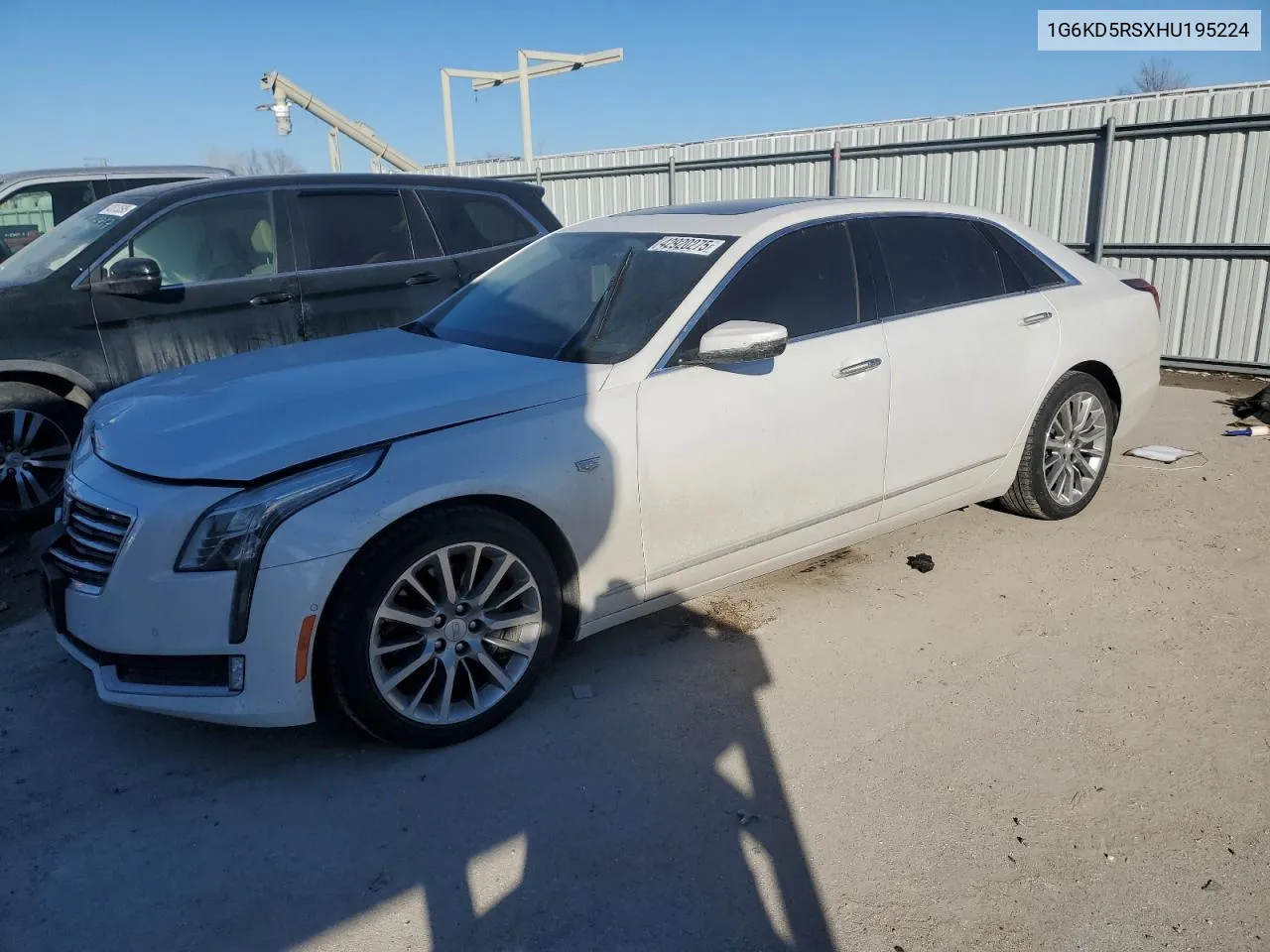 2017 Cadillac Ct6 Luxury VIN: 1G6KD5RSXHU195224 Lot: 42920275