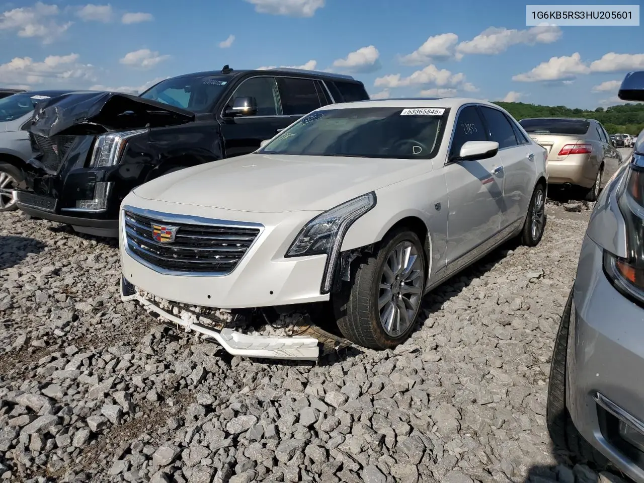 2017 Cadillac Ct6 VIN: 1G6KB5RS3HU205601 Lot: 53365845