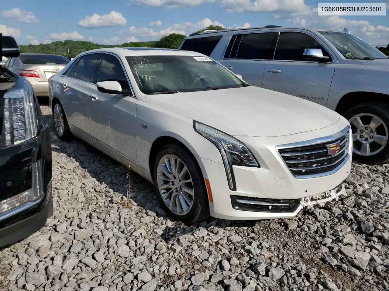 2017 Cadillac Ct6 VIN: 1G6KB5RS3HU205601 Lot: 53365845