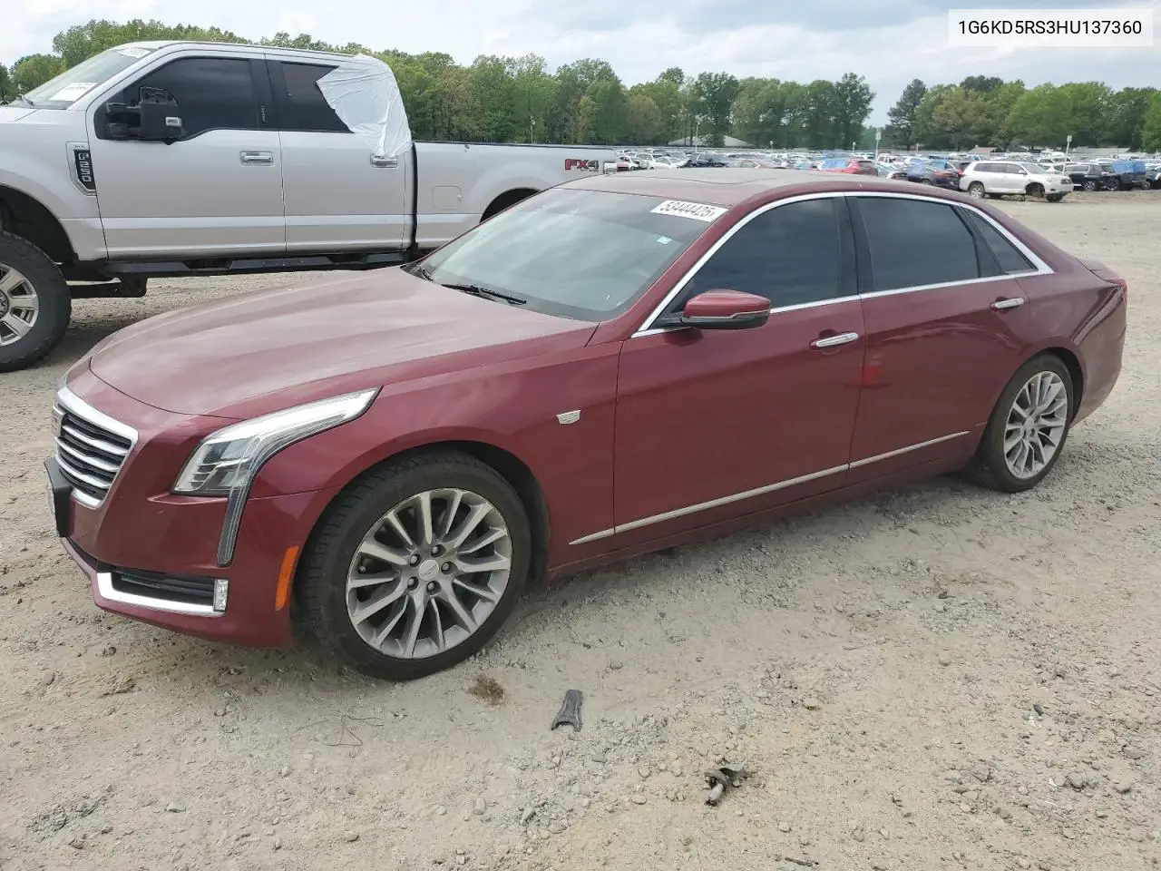 2017 Cadillac Ct6 Luxury VIN: 1G6KD5RS3HU137360 Lot: 53444425