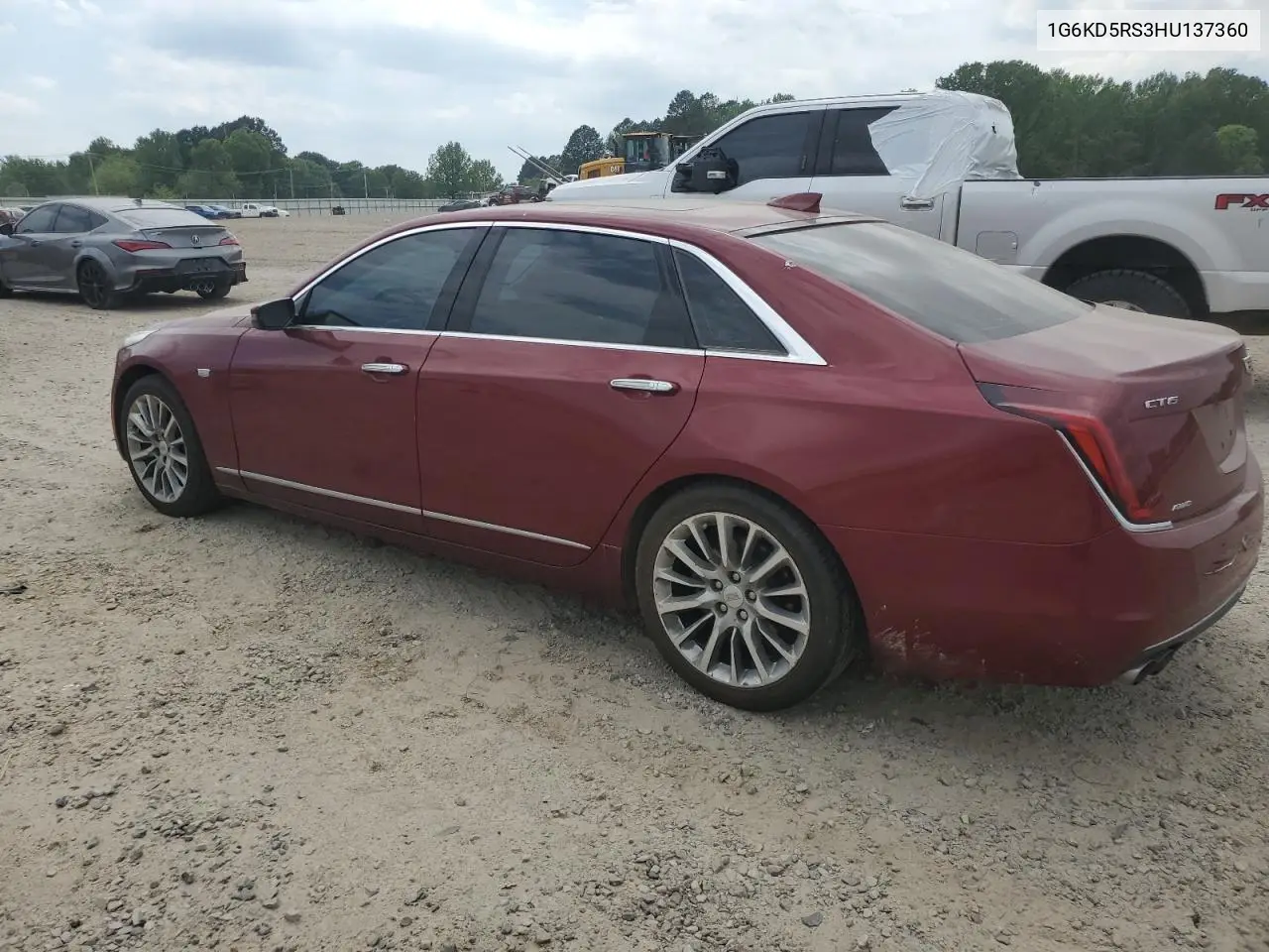2017 Cadillac Ct6 Luxury VIN: 1G6KD5RS3HU137360 Lot: 53444425