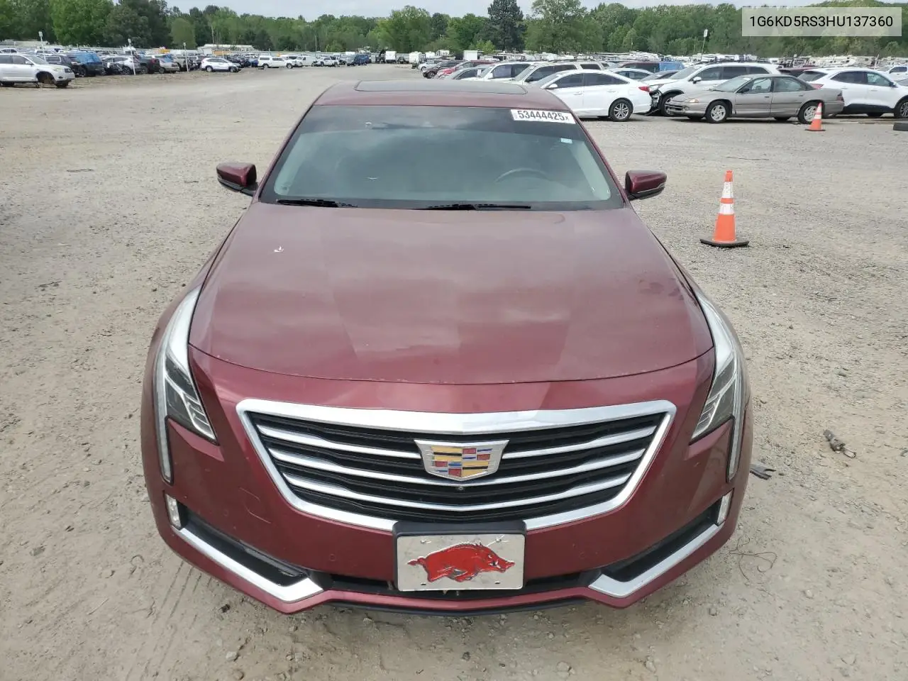 2017 Cadillac Ct6 Luxury VIN: 1G6KD5RS3HU137360 Lot: 53444425