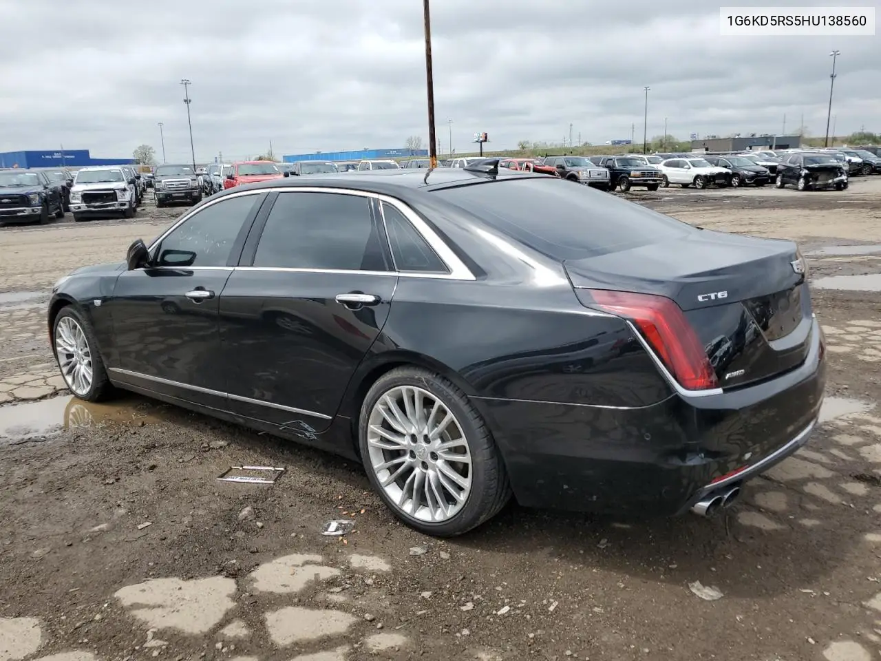 2017 Cadillac Ct6 Luxury VIN: 1G6KD5RS5HU138560 Lot: 55726115