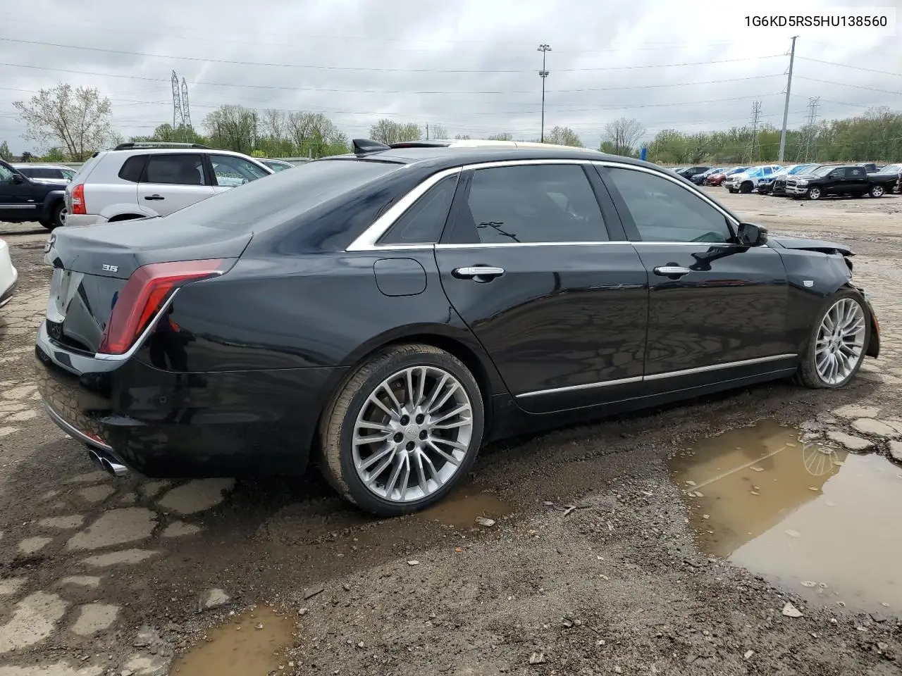 2017 Cadillac Ct6 Luxury VIN: 1G6KD5RS5HU138560 Lot: 55726115