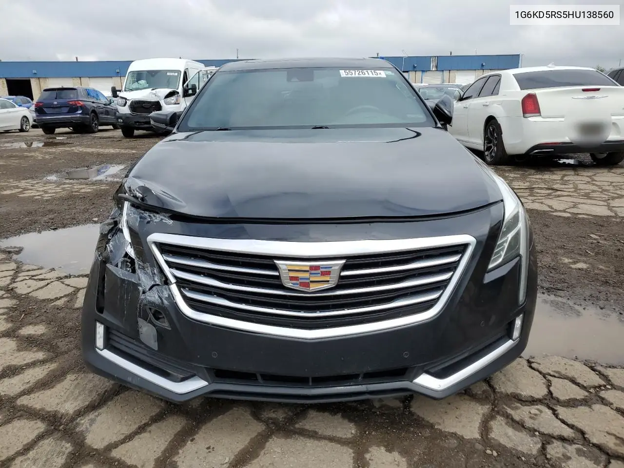 2017 Cadillac Ct6 Luxury VIN: 1G6KD5RS5HU138560 Lot: 55726115