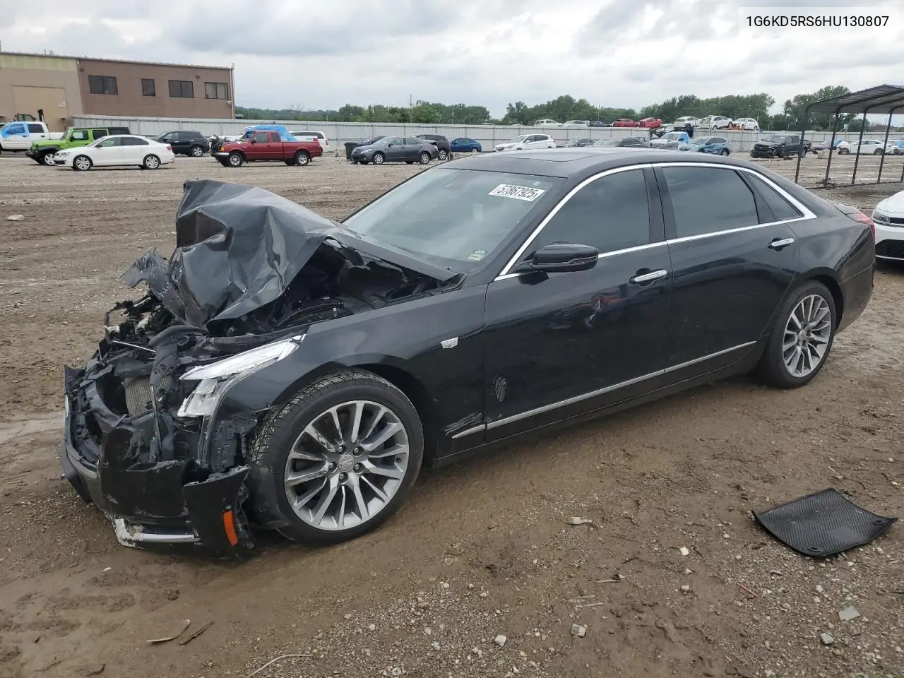 2017 Cadillac Ct6 Luxury VIN: 1G6KD5RS6HU130807 Lot: 57867925