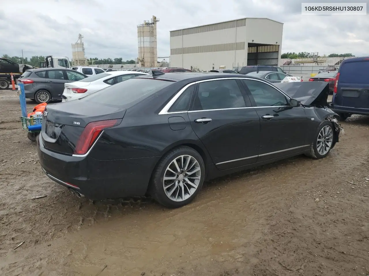 2017 Cadillac Ct6 Luxury VIN: 1G6KD5RS6HU130807 Lot: 57867925