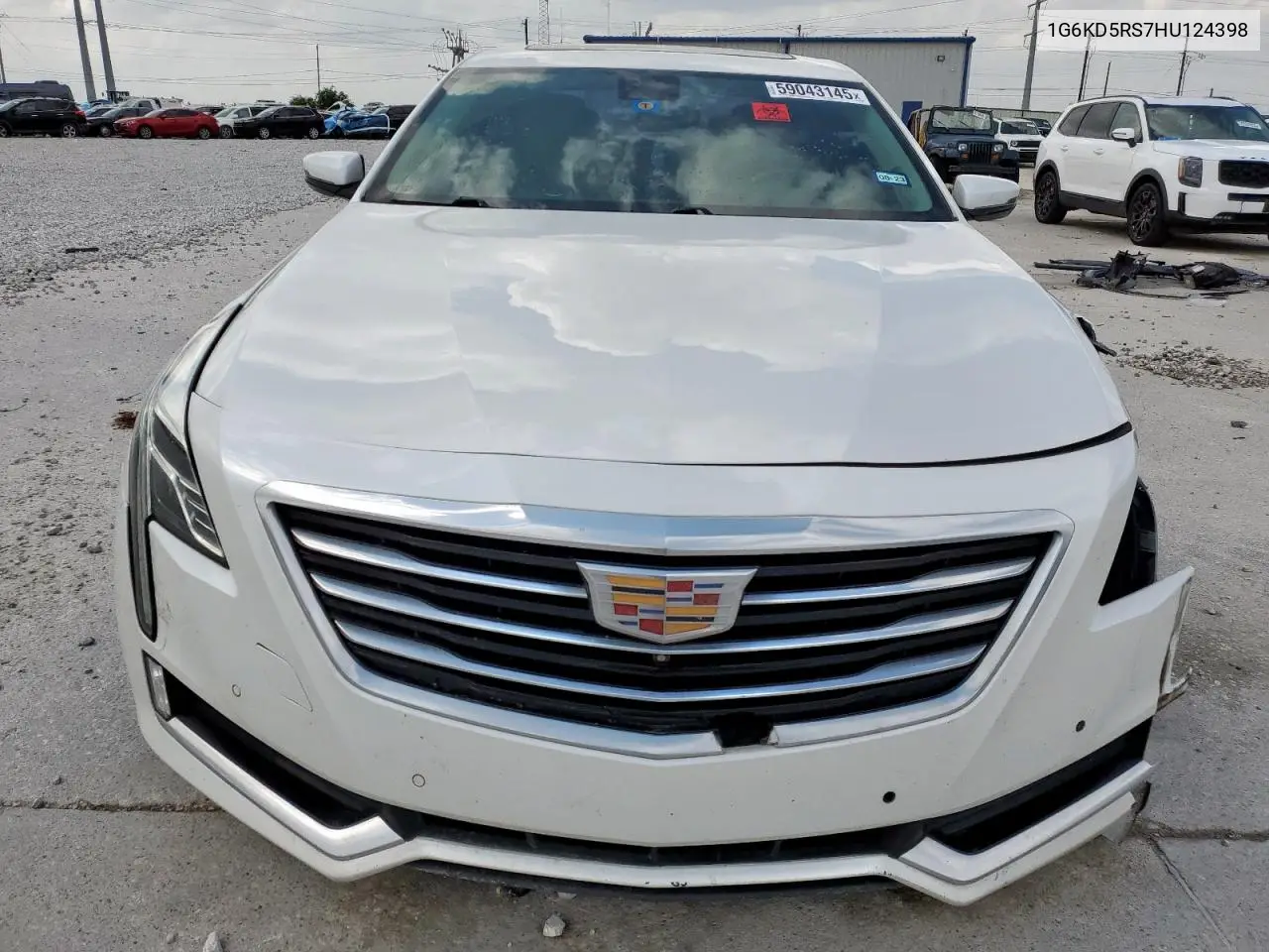 2017 Cadillac Ct6 Luxury VIN: 1G6KD5RS7HU124398 Lot: 59043145